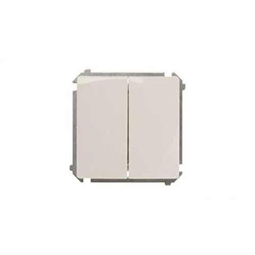 Interrupteur électrique - Simon - Kontakt-Simon Bmw5L.01-11 - Blanc - Va et vient - 10 A