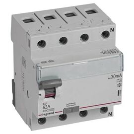 Interrupteur différentiel - LEGRAND - 411766 - 63 A - 400 V - Type A