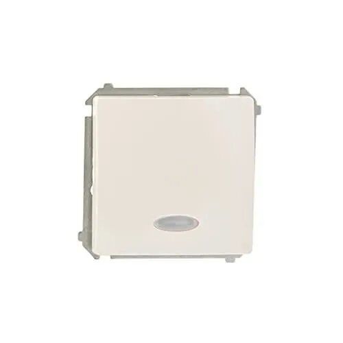 Interrupteur électrique - Simon - Kontakt-Simon Bmw1L.01-11 - Blanc - Poussoir - 10 A