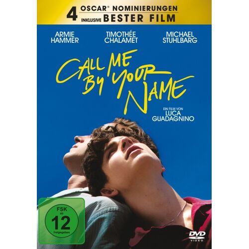 Plaion 1129620 Film Dvd Allemand, Anglais, Italien (Call Me By Your Name)