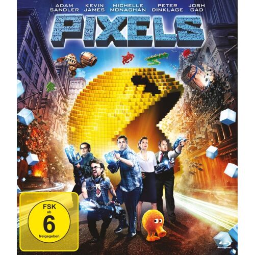 Plaion 1132032 Film Blu-Ray Allemand, Anglais, Turc (Pixels)