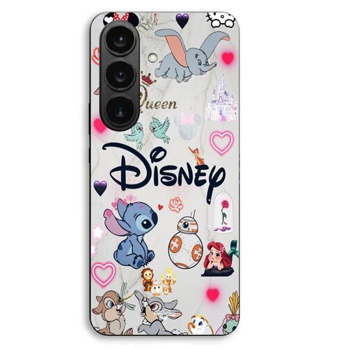 Coque Pour Samsung Galaxy S26 FE Disney personnages Stitch Ariel Dumbo Maniacase