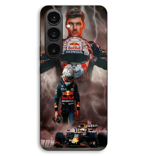 Coque Pour Samsung Galaxy S26 FE Verstappen éclair Formule 1 Casque F1 Maniacase