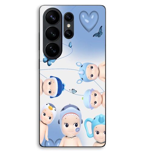 Coque Pour Samsung Galaxy S26 Ultra Sonny Angel bleu Maniacase