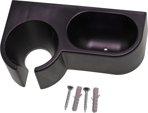 Support mural noir compatible avec/pièce de rechange pour mixeur plongeant ESGE 7411