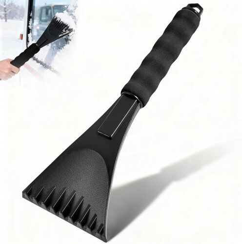 Grattoir Pare Brise Voiture, Raclette Voiture Givre Avec Poignée Antidérapante, Grattoir À Glace Pour Pare-Brise De Voiture Gratte Glace, Gratte Pare Brise Voiture Pour Pare-Brise Et Fenêtre