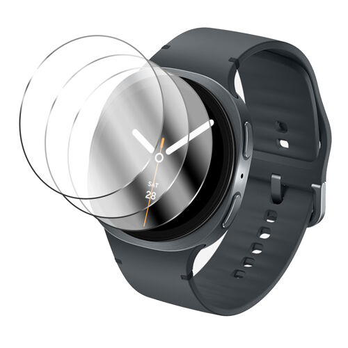 Lot De 3 Verres Trempé Pour Montre Samsung Galaxy Watch 8 40mm 1.34""- Film De Protection - Visiodirect -
