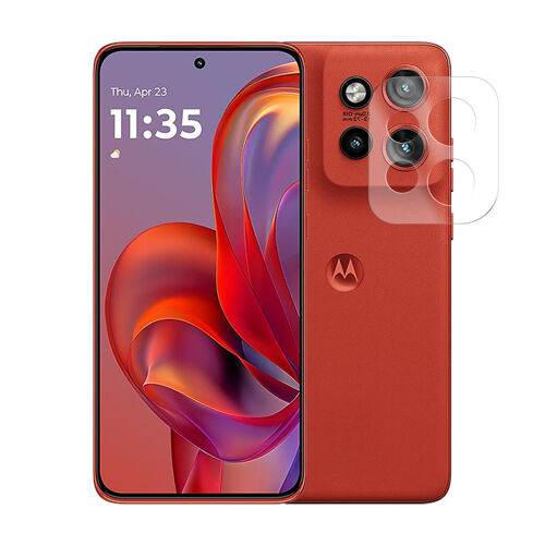 Verre trempé camera, Protection d'objectif arrière compatible pour Motorola Edge 50 NEO 5G 6,4"" - Visiodirect -