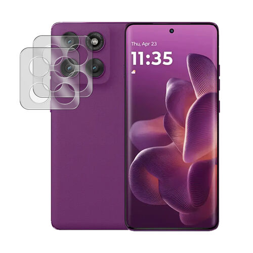 Lot de 2 Verre trempé camera, Protection d'objectif arrière compatible pour Motorola Edge 60 FUSION 5G 6,67"" - Visiodirect -