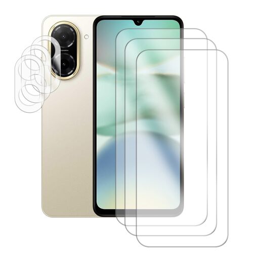 Lot de 3 Verre trempé pour Xiaomi Redmi A5 4G écran 6,88""+ lot de 3 Verre trempé Protecteur d'objectif camera arrière - Visiodirect -