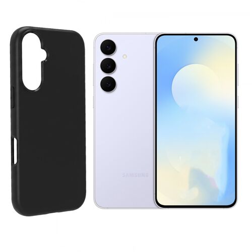 Coque de Protection Noir souple silicone compatible pour Samsung Galaxy S25 FE 5G SM-S731B 6.7"" - Visiodirect -