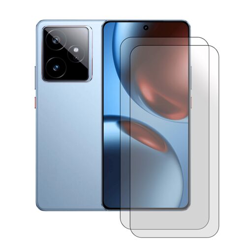 Lot de 2 verre trempé compatible pour Realme GT 7 5G 6,78"" RMX5061 / Realme GT 7T 5G 6,78"" - Film de Protection - Visiodirect -
