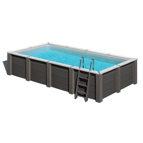 Piscine composite Avant-Garde rectangulaire 5,95 x 3,15 x 1,26 m - Gré