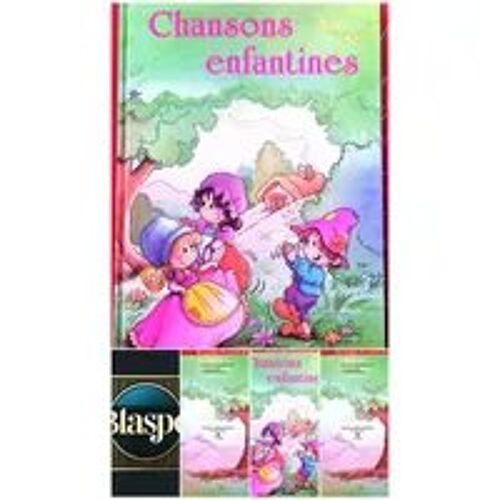 Chansons Enfantines – Livre Jeunesse Illustré – Éditions Hemma – Album Cartonné – Français