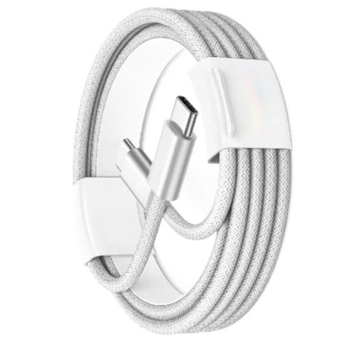 Pack de 2 câbles USB C vers USB C, câble de charge rapide 60 W pour iPhone 15/16 2m