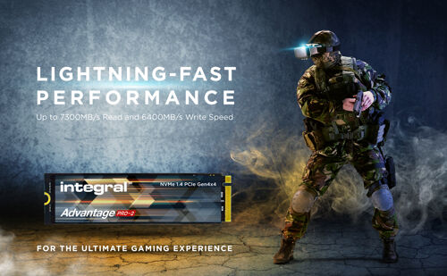 Integral INSSD1TM2280G4AP2X disque SSD 1 To M.2 PCI Express 4.0 NVMe TLC