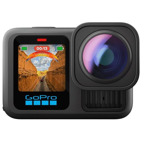 GoPro HERO13 Black - Ultra Wide Edition - caméra de poche - 4K / 60 pi/s - 27.6 MP - Wi-Fi, Bluetooth jusqu'à 5 m