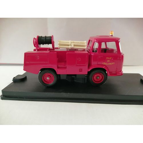 Camion De Pompiers Hotchkiss Verem Ref V4104 Édition Limitée Ville De Longjumeau