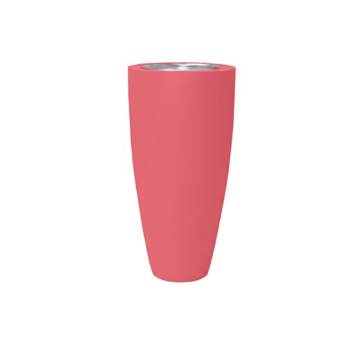 Pot Conique 3-En-1 Table Inox : Jardinière, Mange-Debout Et Bac À Glaçons - Plast'up Rotomoulage