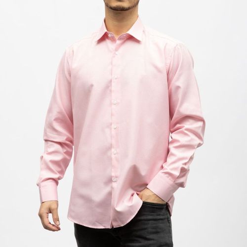 Bill00 Chemise Coton Poly Vichy / Rose Homme Bill Tornade