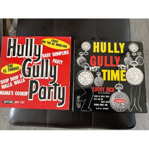 2 X 45 Tours Hully Gully Party - The El Toros Et Hully Gully Time - Lucky Jack And His Orchestra