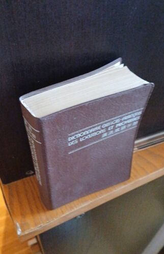 Dictiinnaire Chinois Français Des Locutions Et Proverbes Hong Kong 1980