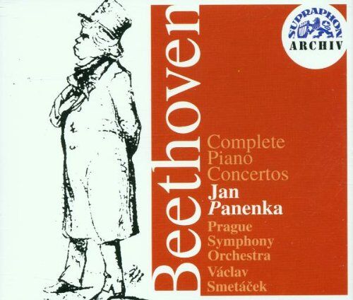 Beethoven : Les 5 Concertos Pour Piano, Fantaisie Pour Piano, Choeur Et Orchestre Par Jan Panenka, Dirigé Par Vaclav Smetacek