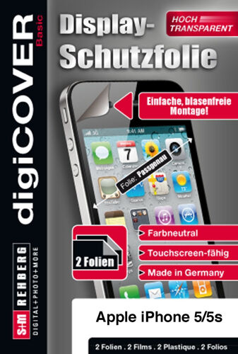 DigiCover B3615H écran et protection arrière de téléphones portables Apple 2 pièces pour Apple iPhone 5C