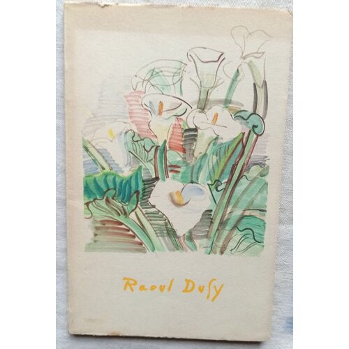 Claude Roger-Marx, Raoul Dufy, Fernand Hazan, Bibliothèque Aldine Des Arts, N°78, 1950