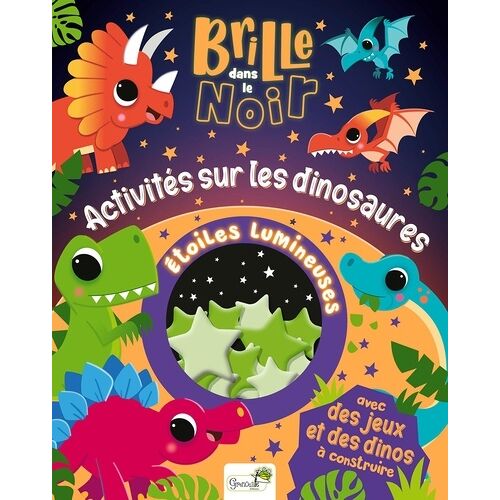 Activités Sur Les Dinosaures - Avec 22 Étoiles Phosphorescentes