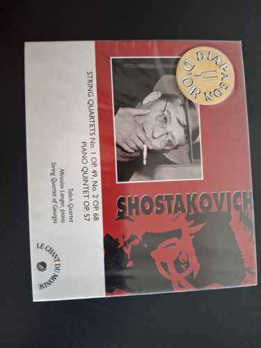 String Quartets N°1 Opus 49, N°2 Opus 68, Piano Quintet Opus 57 Shostakovitch