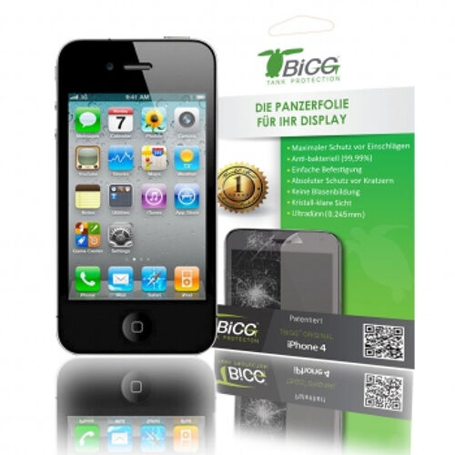 TBIGG 98203080 écran et protection arrière de téléphones portables Apple 2 pièces pour Apple iPhone 4/4S