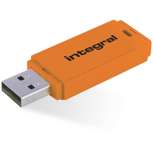 Clé USB Integral Neon 64 Go USB 2.0 orange