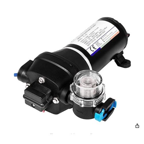 Pompe de brumisation BananaB 12V 40PSI FL-40 Pulvérisateur à membrane haute pression Auto-amorçante 17L/min [Classe énergétique A]