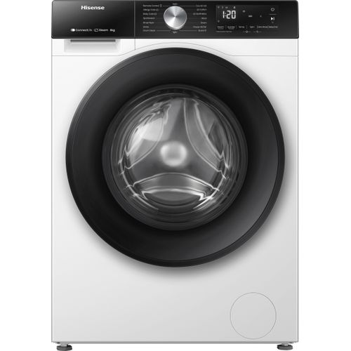 Hisense WF3S8043BW3 machine à laver chargement frontal 8 kg 1400 tr/min Blanc