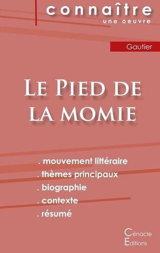 Le Pied De La Momie - Fiche De Lecture
