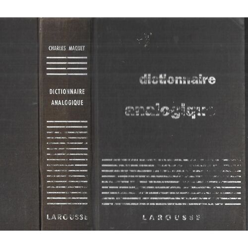 Dico Analogique  Larousse  Maquet