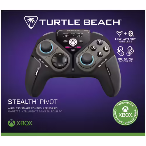 Turtle Beach Stealth Pivot Manette Intelligente sans fil pour Windows 10/11