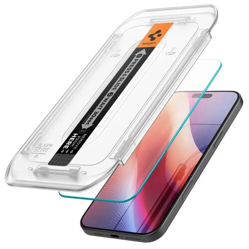 Spigen Glas.tR EZ Fit HD Protection d'écran transparent Apple pour Apple iPhone 16 Pro