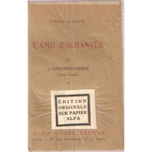 L'ame Enchantée.Iv-L'annonciatrice (Anna Nuncia)