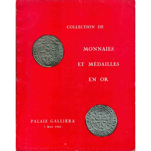 Collection De Monnaies Et Médailles En Or.Palais Galliera