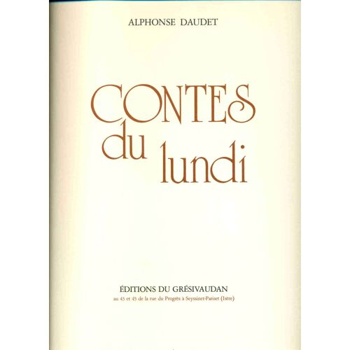 Contes Du Lundi - Lettres De Mon Moulin
