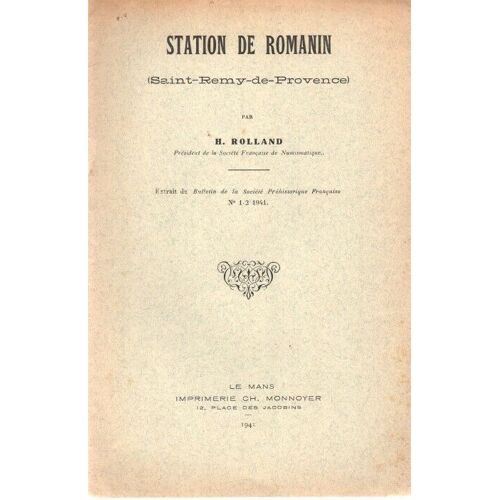 Station De Romanin . (Saint-Rémy-De-Provence)