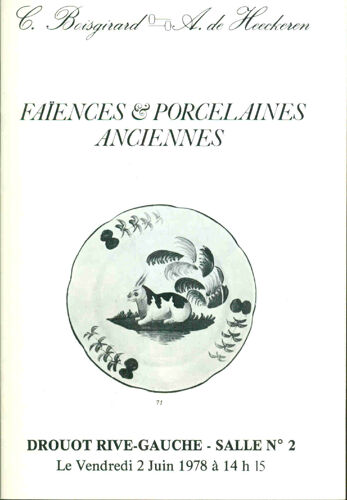 Faïences Et Porcelaines Anciennes