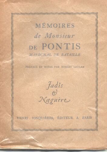 Mémoires Du Sieur De Pontis