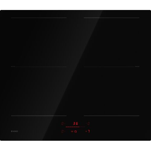 Asko HI2643FBG1 Noir Intégré 60 cm Plaque avec zone à induction 4 zones
