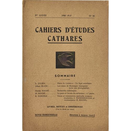 Cahiers D'études Cathares N°36