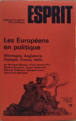 Revue Esprit Decembre 1979