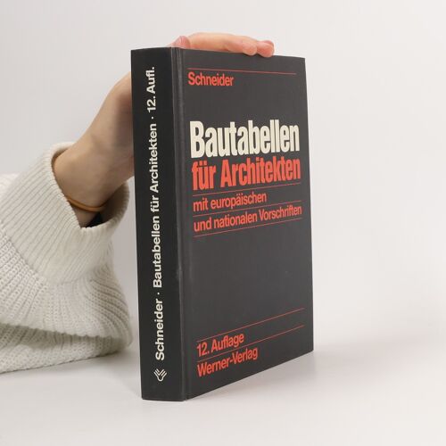 Bautabellen Fur Architekten | Jurgen Schneider