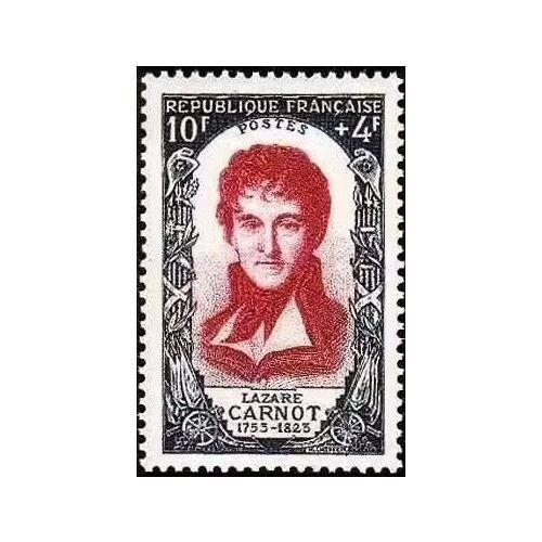 France 1950, Très Beau Timbre Neuf** Luxe Yvert 869 - Lazare Carnot, Mathématicien, Physicien, Officier Et Homme D'état Français, Cote 14 Euros.